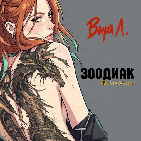 Music cover art, featuring the young copper-haired female singer NoCodeGirl.